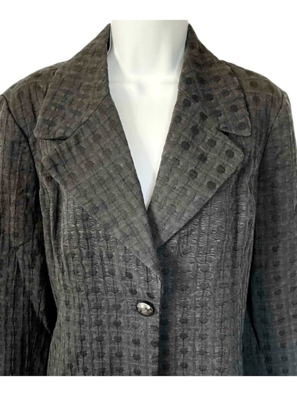 Coldwater Creek Black Career Blazer Jacket Size 14